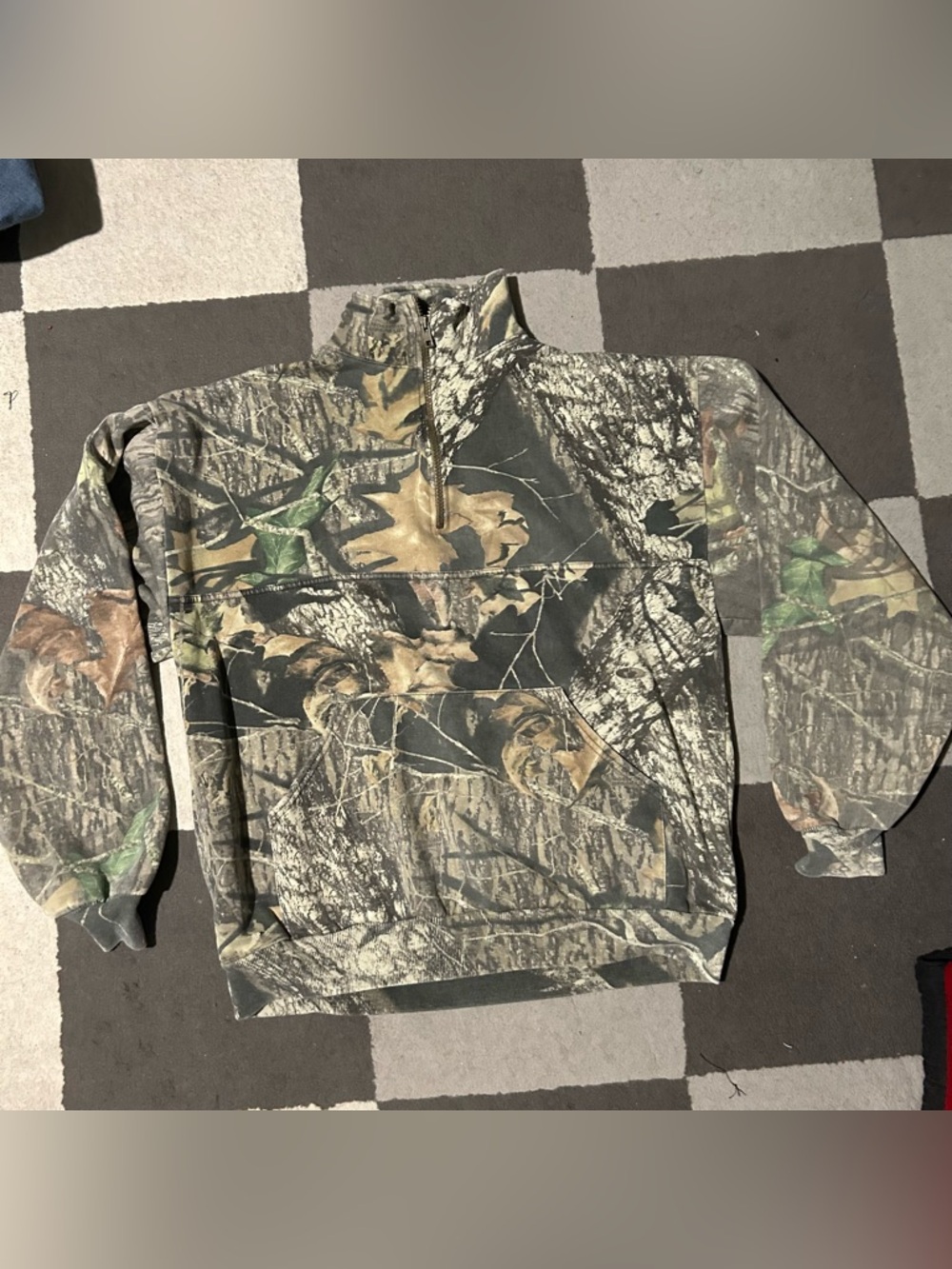 Vintage Camo Quarter Zip